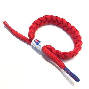 Rastaclat x Champion Red Shoelace Bracelet